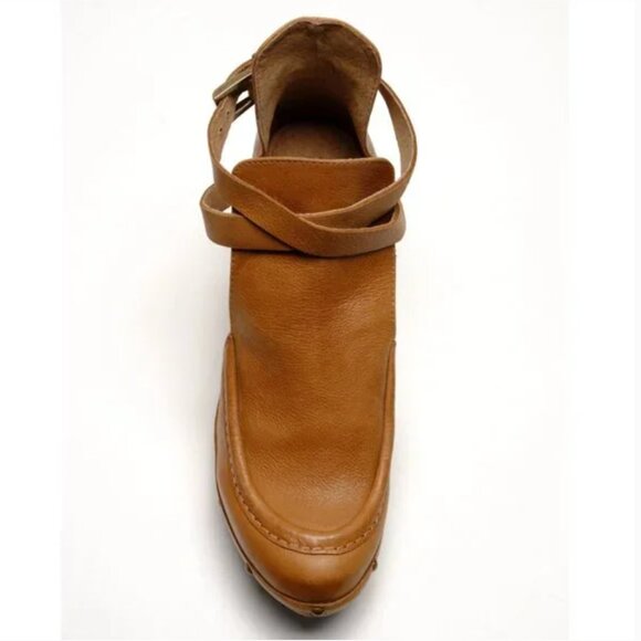 FREE PEOPLE (new in box) Salida Clog / Hazelnut Leather - 7 - Picture 7 of 16